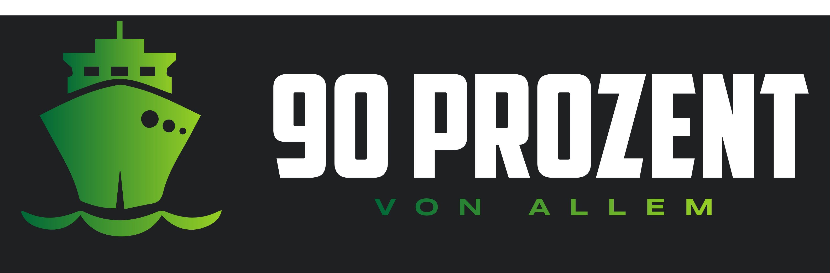 90 Prozent von Allem